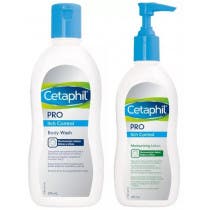 Cetaphil Pro Itch Control Limpiador Corporal 295 ml Locion Hidratante 295 ml