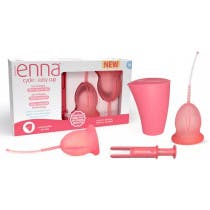 Enna Easy Copa Menstrual Talla M 2 uds Esterilizador Aplicador