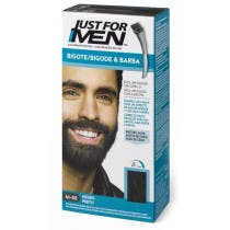 Just For Men Bigote  Barba y Patillas Para el Hombre Color Negro