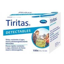 Tiritas Detectables 100 uds