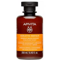 Apivita Keratin Repair Champu Nutritivo y Reparador 250 ml