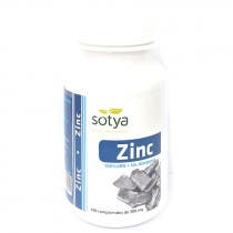 Zinc Quelato 500 mg Sotya 100 Comprimidos