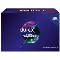 Durex Preservativos Placer Prolongado para un Placer Mas Duradero 96 uds