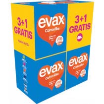Evax Cottonlike Compresa Super Alas 4x12 uds