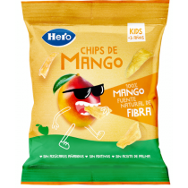 Hero Kids Snack Chips Mango 3 Anos 16 gr