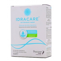 Idracare Gel Hidratante Vaginal 8 canulas