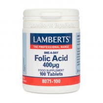 Lamberts Acido Folico 400g 100 Comprimidos