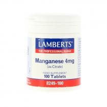 Lamberts Manganeso 4mg 100 Comprimidos