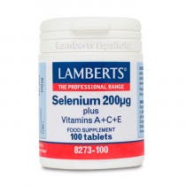 Lamberts Selenio 200g Vitaminas ACE 100 Comprimidos