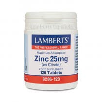 Lamberts Zinc 25 mg 120 Comprimidos