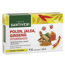 Santiveri Polen, Jalea y Ginseng 30 Comprimidos