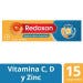 Redoxon Extra Defensas Naranja 15 Comprimidos Efervescentes
